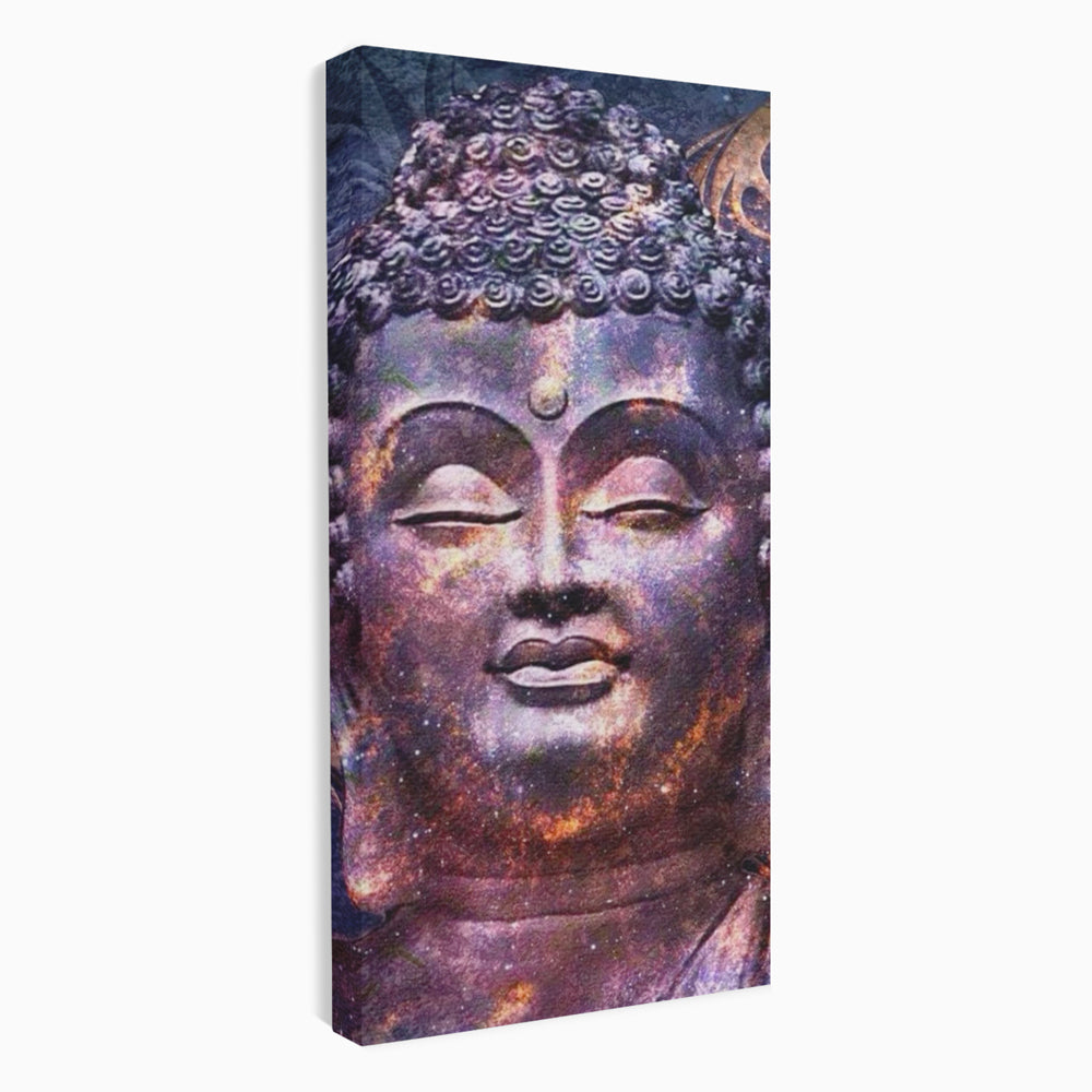 Tablou Canvas Premium LuxCanva® I109, Meditatie Astrala, Buddha, Zen, Meditatie, Pace, Iluminare, Spiritualitate, Univers, Energie, Cosmos, Urna, Living, Dormitor