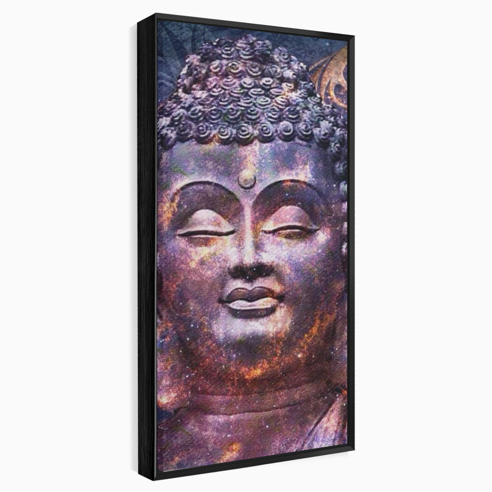 Tablou Canvas Premium LuxCanva® I109, Meditatie Astrala, Buddha, Zen, Meditatie, Pace, Iluminare, Spiritualitate, Univers, Energie, Cosmos, Urna, Living, Dormitor