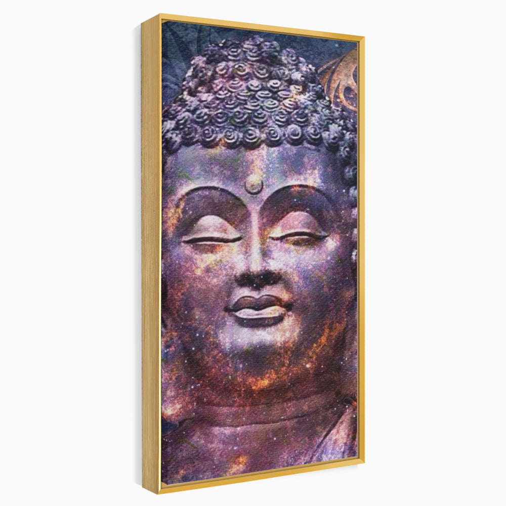 Tablou Canvas Premium LuxCanva® I109, Meditatie Astrala, Buddha, Zen, Meditatie, Pace, Iluminare, Spiritualitate, Univers, Energie, Cosmos, Urna, Living, Dormitor