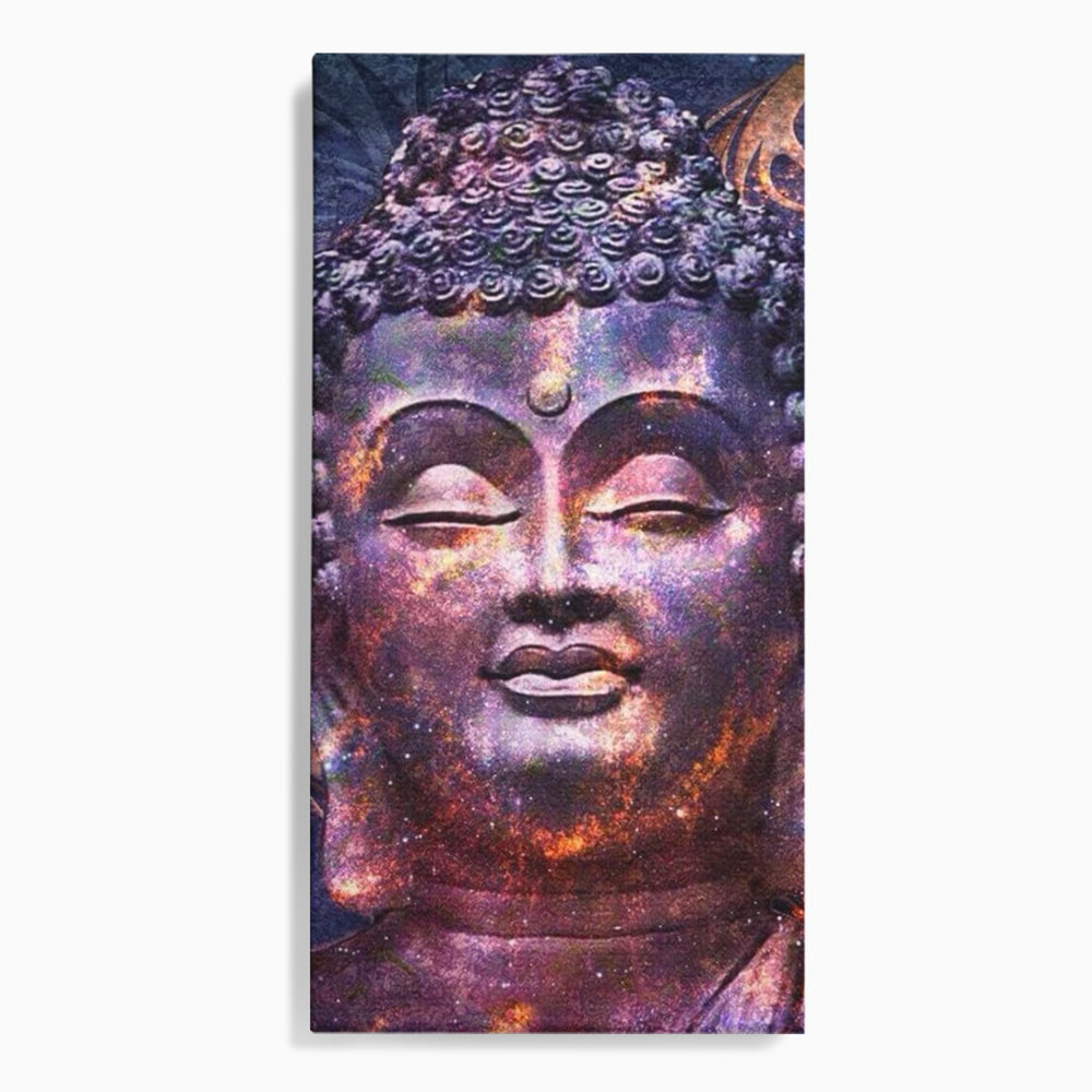 Tablou Canvas Premium LuxCanva® I109, Meditatie Astrala, Buddha, Zen, Meditatie, Pace, Iluminare, Spiritualitate, Univers, Energie, Cosmos, Urna, Living, Dormitor