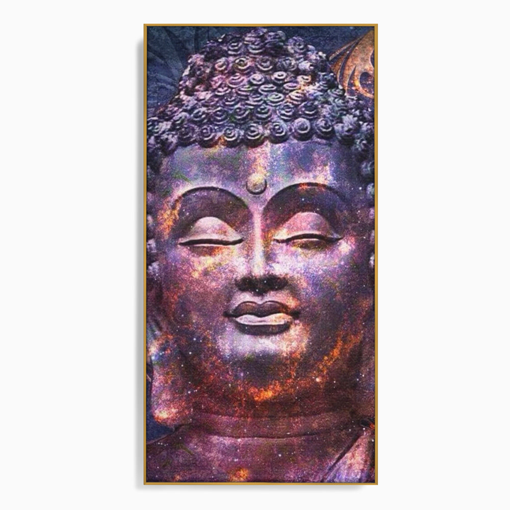 Tablou Canvas Premium LuxCanva® I109, Meditatie Astrala, Buddha, Zen, Meditatie, Pace, Iluminare, Spiritualitate, Univers, Energie, Cosmos, Urna, Living, Dormitor