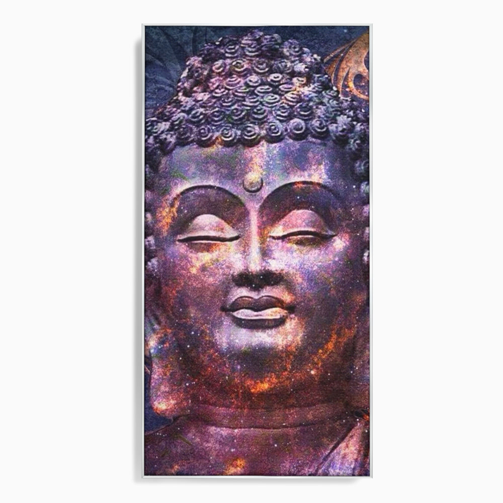 Tablou Canvas Premium LuxCanva® I109, Meditatie Astrala, Buddha, Zen, Meditatie, Pace, Iluminare, Spiritualitate, Univers, Energie, Cosmos, Urna, Living, Dormitor