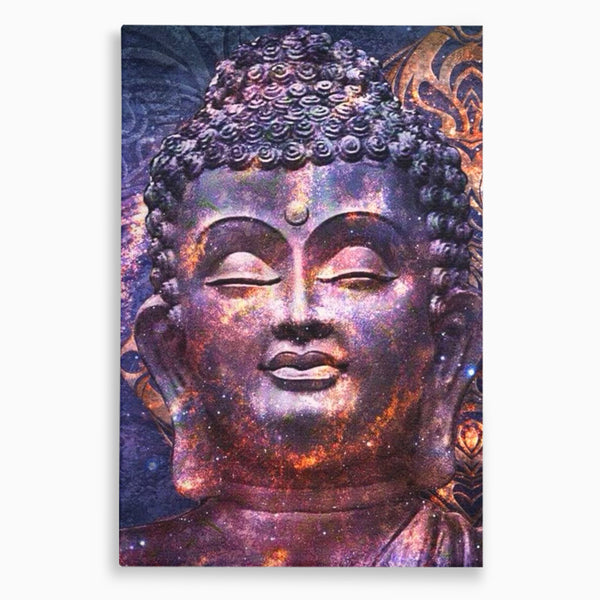 Tablou Canvas Premium LuxCanva® I109, Meditatie Astrala, Buddha, Zen, Meditatie, Pace, Iluminare, Spiritualitate, Univers, Energie, Cosmos, Urna, Living, Dormitor