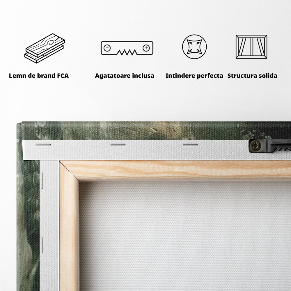 Leinwandbilder Premium LuxCanva® I138, Dunkle Stille, Buddha, Zen, Meditation, Meditation, Stille, Spiritualität, Emotion, Natur, Harmonie, Urne, Kunst, Schatten, Wohnen, Schlafzimmer