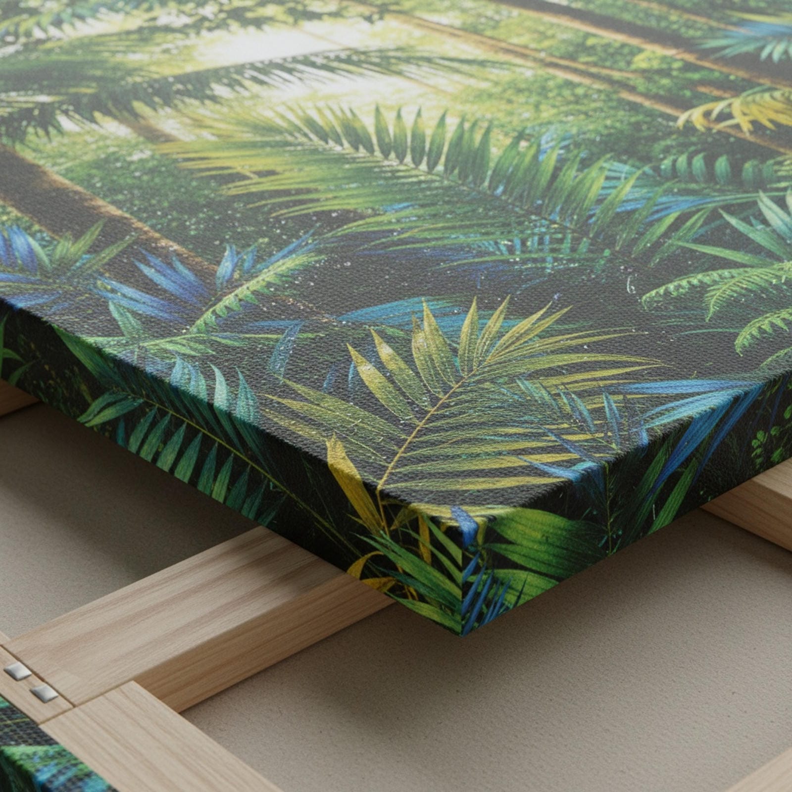 Tablou Canvas Premium, LuxCanva® C1312, Rasarit Artificial, Culori, Abstract, Dinamism, Modern, Portocaliu, Violet, Albastru, Linii, Traseu, Haos, Futurist, Miscare, Birou, Living, Dormitor