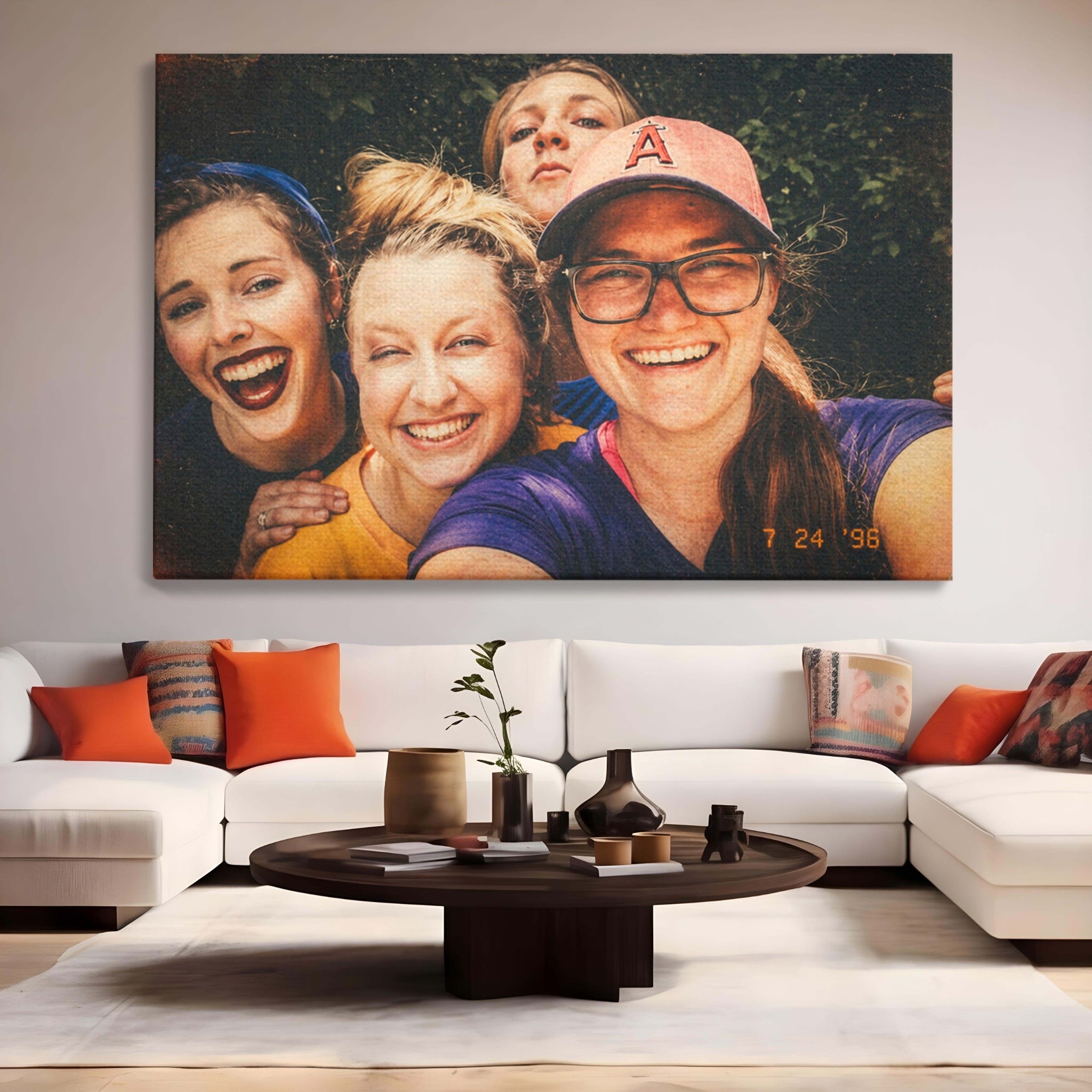 Tablou Personalizat Retro 90s | Tineri / cadou fun | Orizontal Landscape