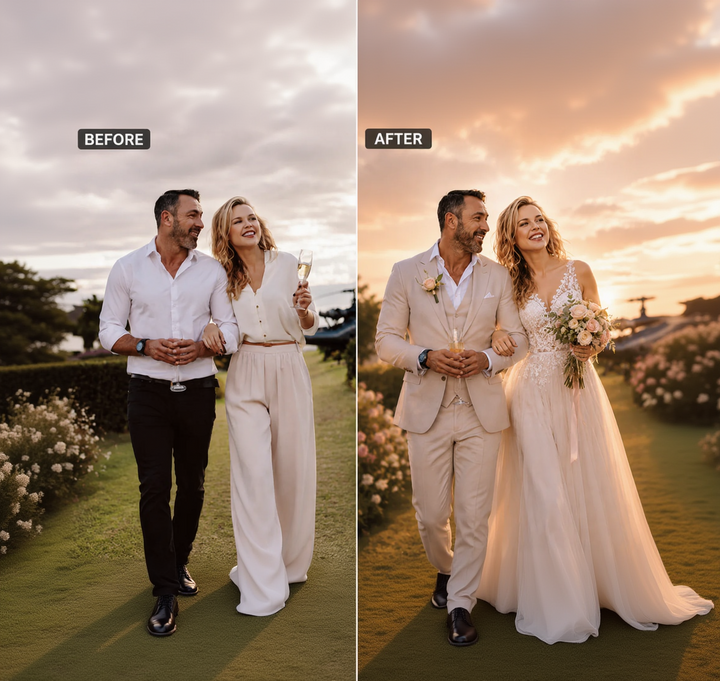 Tablou Personalizat Wedding Dream | Cupluri | Orizontal Landscape