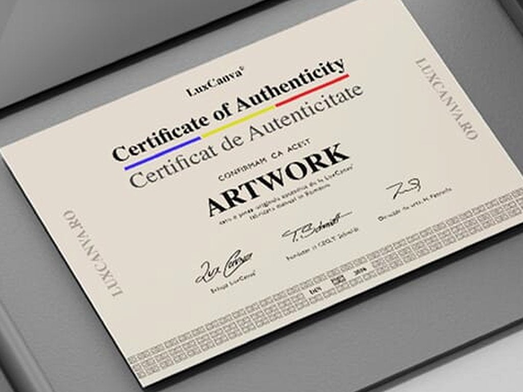 Certificat de autenticitate